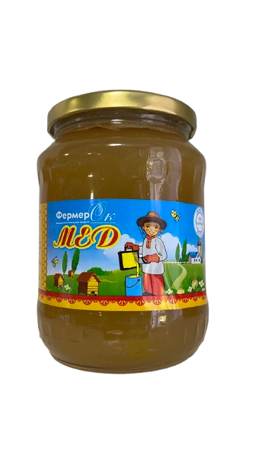 Мед натуральний фасований 400 г. ТМ ФермерОк